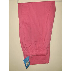 The Scrub Co. Scrub Bottom Women's Size Large Elastic Waist Straight Leg (L)
